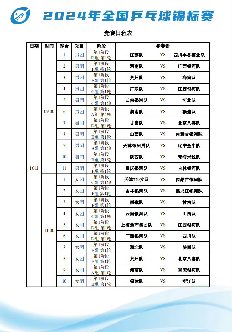 国乒最新赛程，热血挑战，荣耀时刻的征程